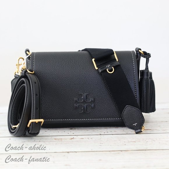 Tory Burch Thea Cross Body Bag in Black